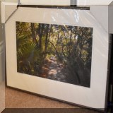 A21. Framed photograph. 